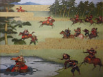 Die Schlacht von Awazu 1184
